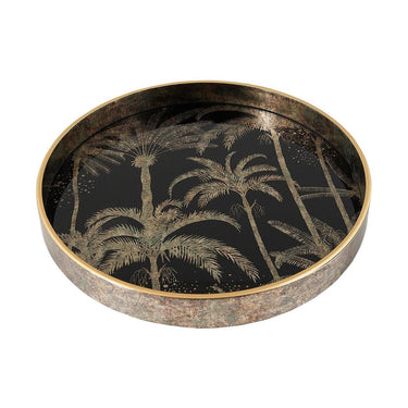 Palm Tree Tray (FCH024) - Mindy Brownes Interiors - Genesis Fine Arts