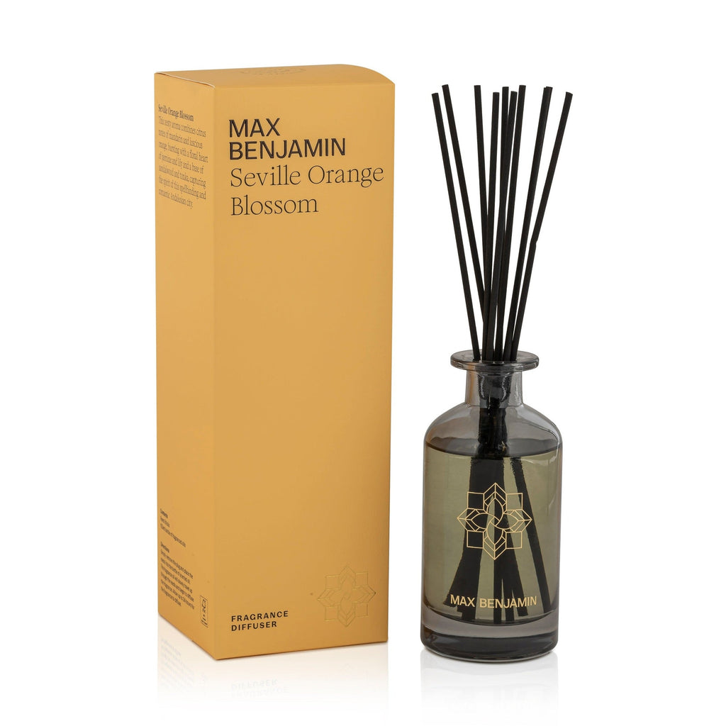 Max Benjamin Diffuser 150ml Seville Orange Blossom Red Earth