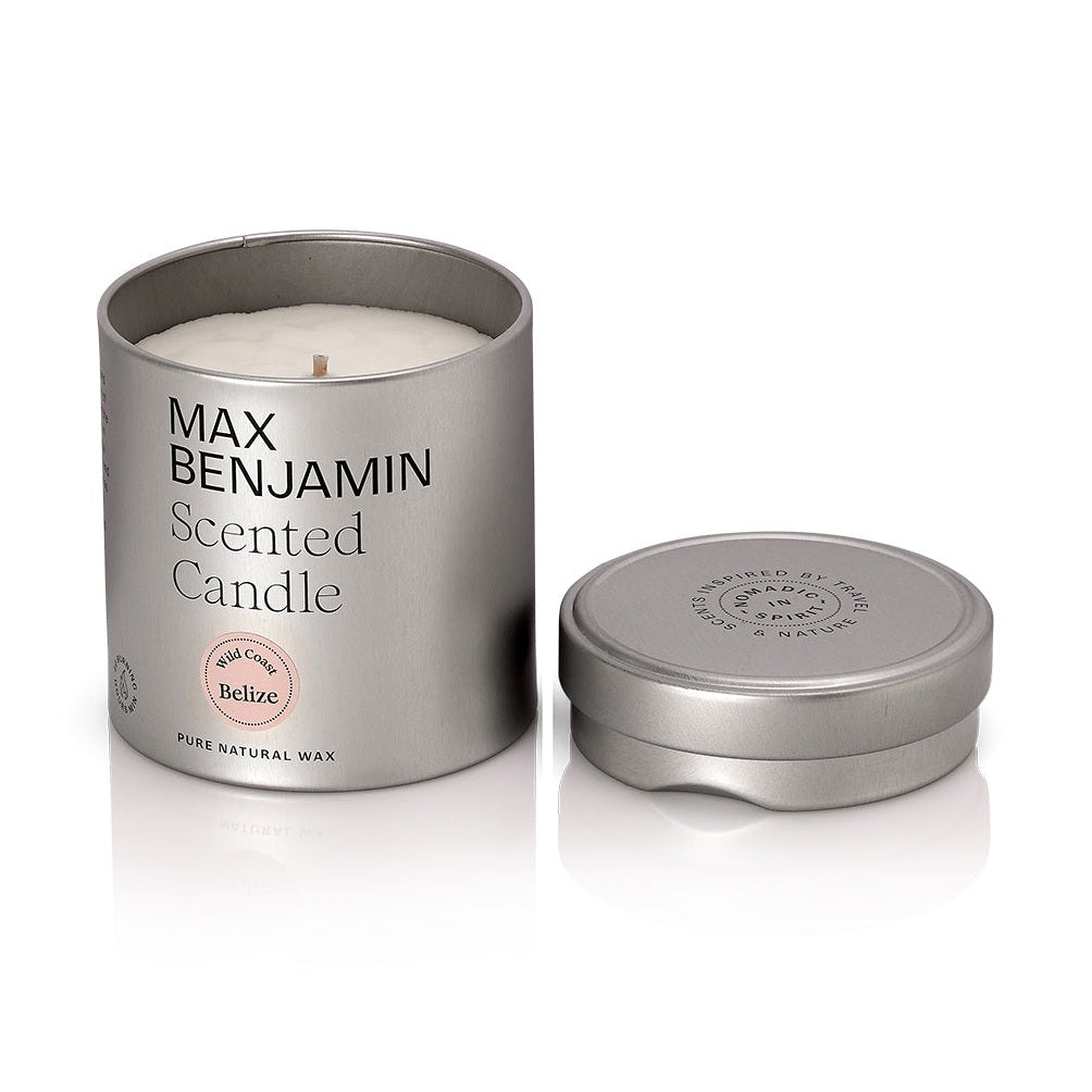 MB Discovery Candle Tin Wild Coast Belize 200g Red Earth