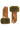 Two Tone Faux Fur Gloves - Sand