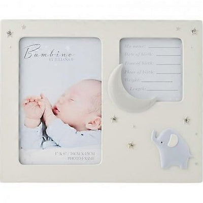 Data Photo Frame with Elephant Icon 4 x 6