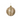 Glass Bauble with Snowflake Motif - Champagne & Gold