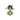Glitter Hanging Tree Decoration - Oval