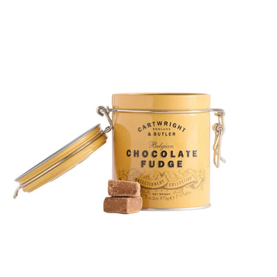 Belgian Chocolate Fudge in Tin