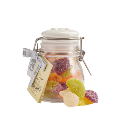 Soft Fruit Jellies in jar