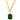 Octa Necklace Emerald Green
