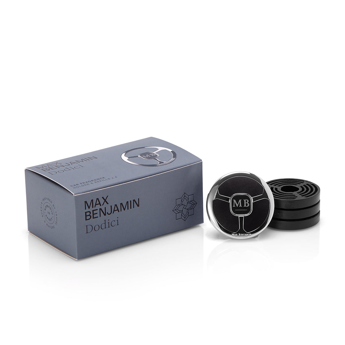 Max Benjamin Car Fragrance Dispenser Gift Set - Dodici