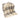 Lambswool Throw Cream and Brown Tartan Mix