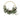Wreath with Wooden Balls, Pinecones and Glitter