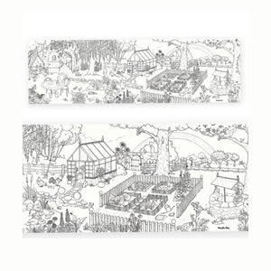 Giant Colouring Poster - A Walk in the Park