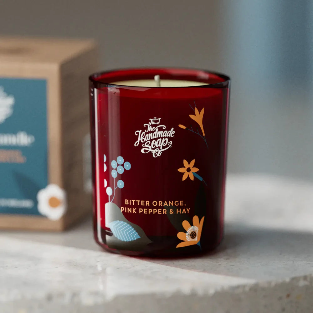 Bitter Orange, Pink Pepper & Hay Mini Candle (70g)