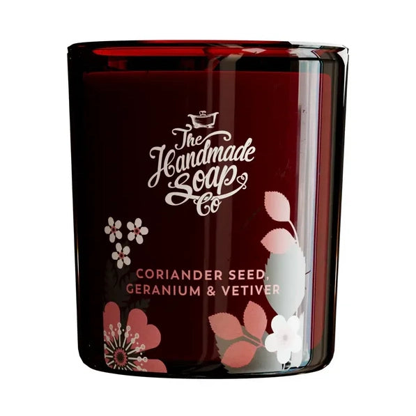 Coriander Seed, Geranium & Vetiver Scented Soy Candle (210g)