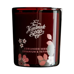 Coriander Seed, Geranium & Vetiver Scented Soy Candle (210g)