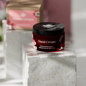 Coriander Seed, Geranium & Vetiver Hand Cream (50g)