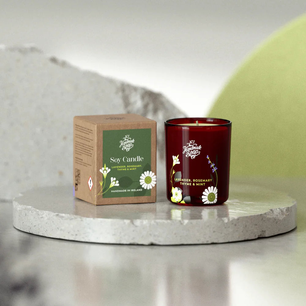 Lavender, Rosemary, Thyme & Mint Mini Candle (70g)