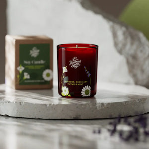 Lavender, Rosemary, Thyme & Mint Mini Candle (70g)