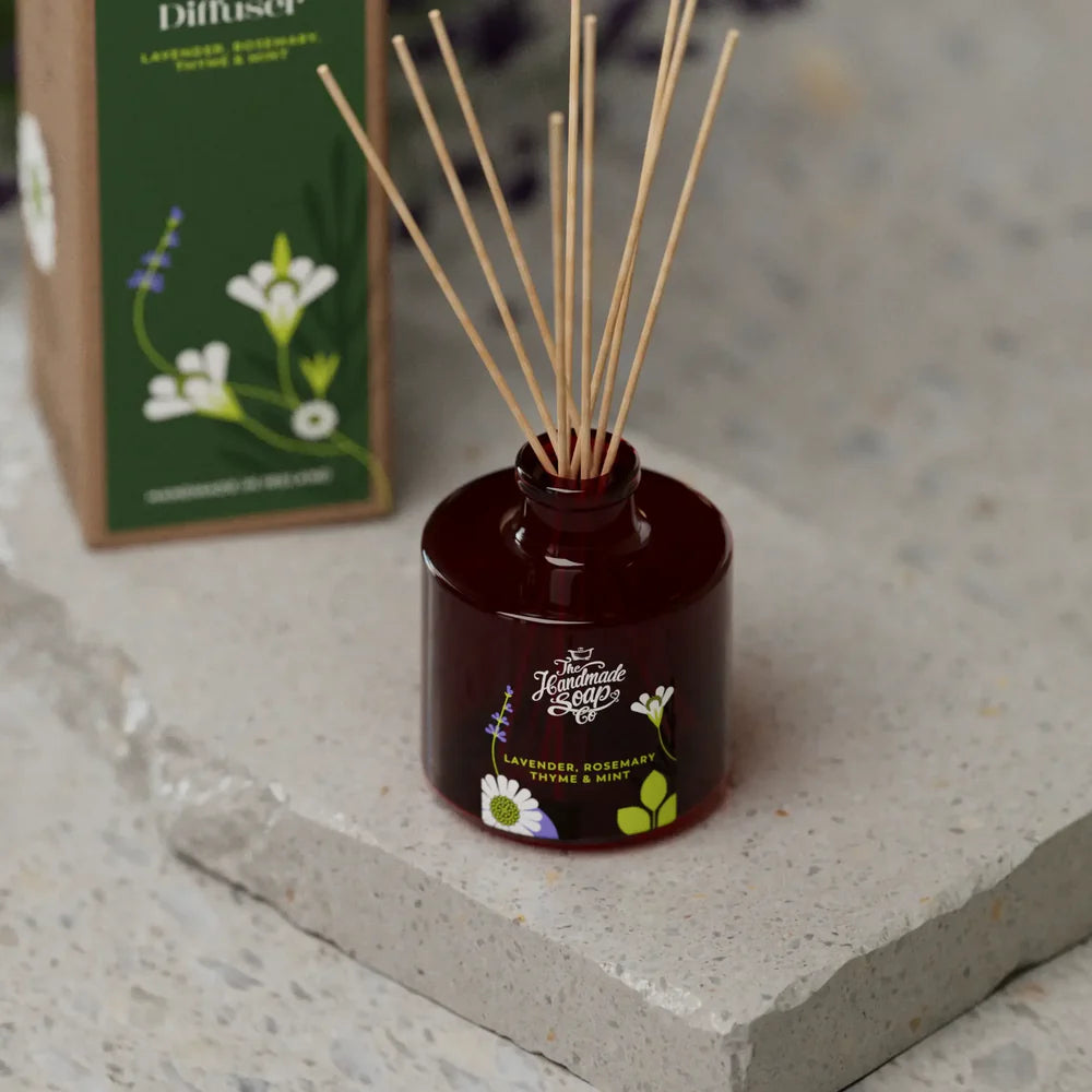 Reed Fragrance Diffuser - Lavender, Rosemary, Thyme & Mint (200ml)