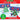 Colour by Foil Christmas Sticker Book
