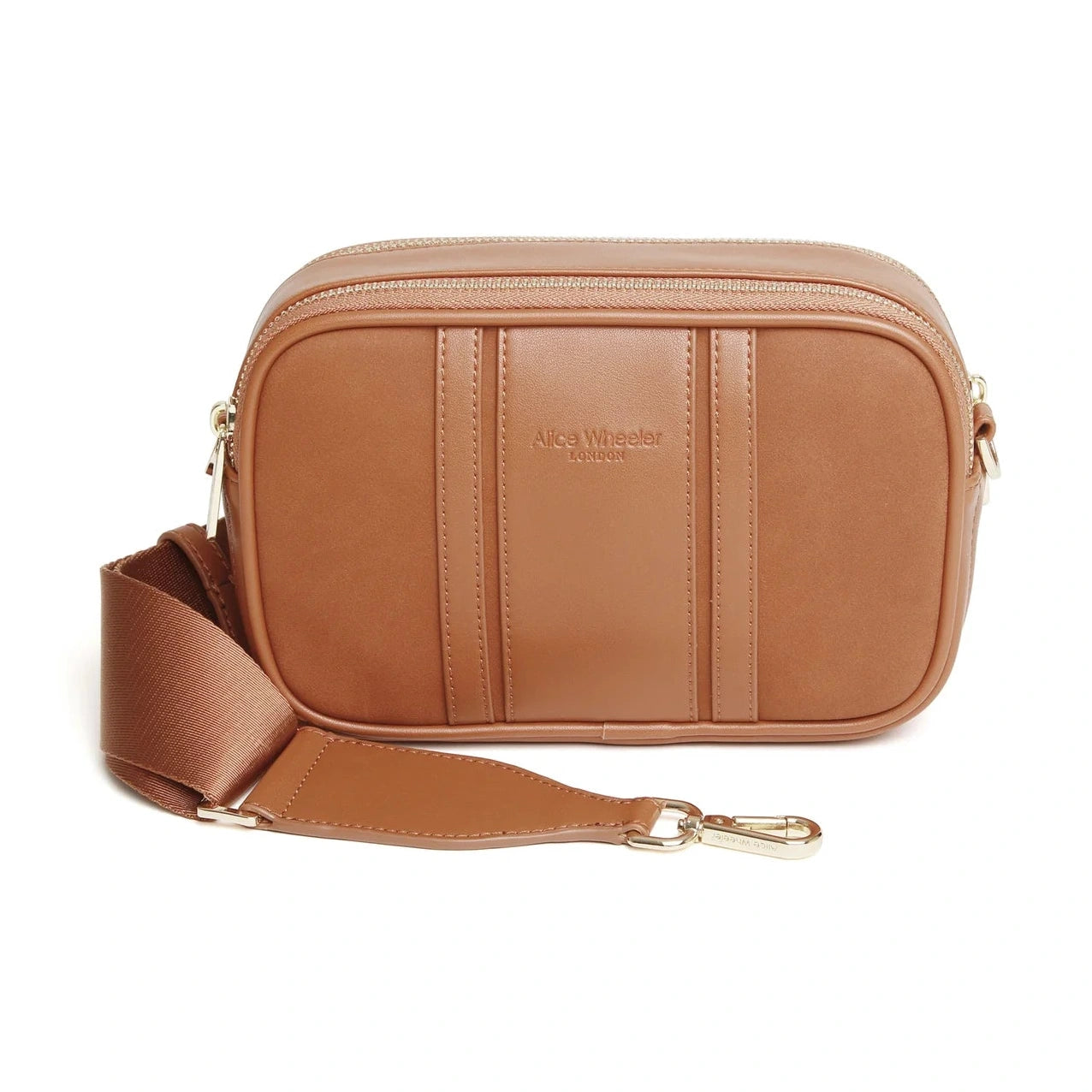 Madrid Crossbody Bag in Tan