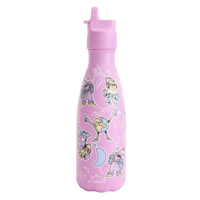 Chilly's Original Kids Water Bottle Purple Crew 350ml | Insulated Kids Bottle