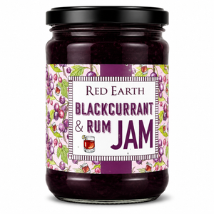 Red Earth Blackcurrant & Rum Jam
