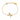 Wild Heart Horse bracelet Gold