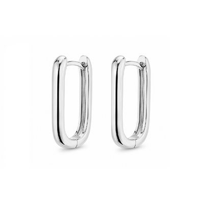 Link Earrings Silver