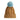 Elise Bobble Hat - Chocolate & Ice