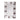 Zahra Mirror - HUA087 Please see below for shipping details* - Mindy Brownes Interiors - Genesis Fine Arts 