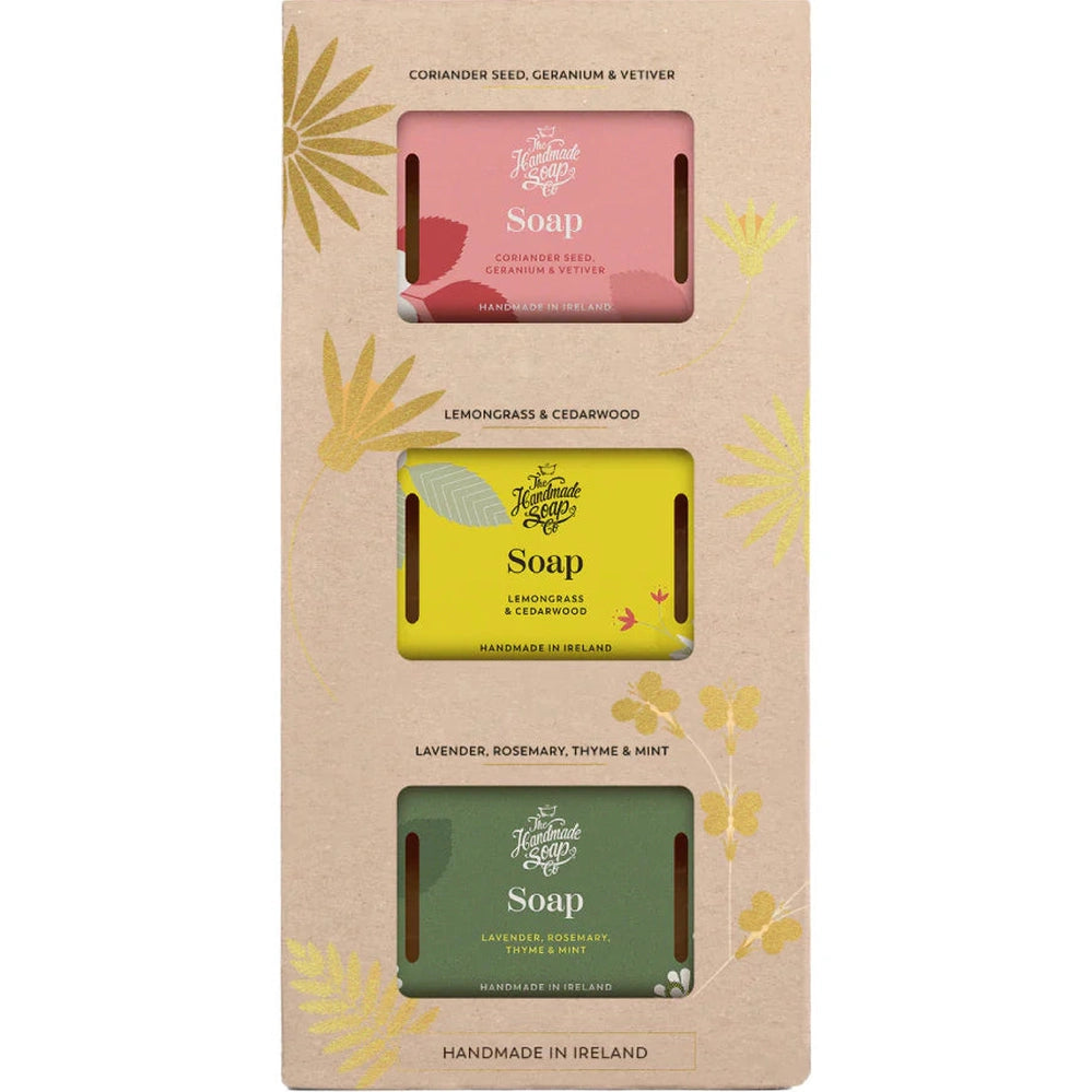 Gift Set of Handmade Soaps (140g x3)