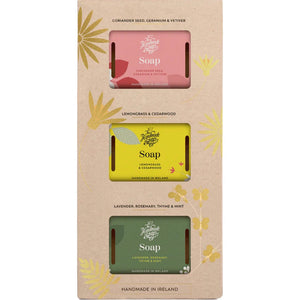 Gift Set of Handmade Soaps (140g x3)