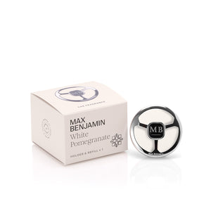 Max Benjamin Car Fragrance Dispenser - White Pomegranete