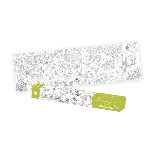 Giant Colouring Poster - Botanist in the Trees
