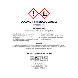 Coconut & Hibiscus Candle