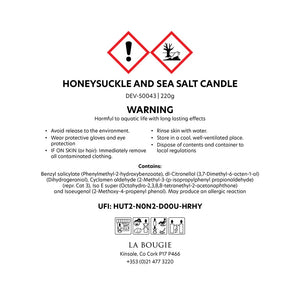 Honeysuckle & Sea Salt Candle