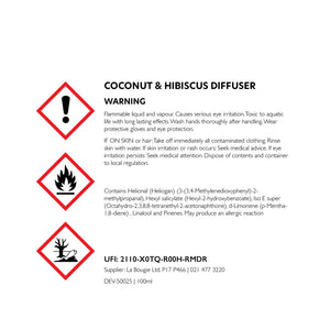 Coconut & Hibiscus Room Diffuser