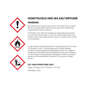 Honeysuckle & Sea Salt Room Diffuser