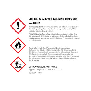 Lichen & Winter Jasmine Room Diffuser