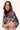 Autumn Posy Lux Print Scarf - Midnight