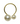 Napkin Ring - Gold & Pearl