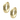 The Kiss Hoop Earrings