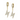 Large Bolt Drop Earrings