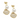 Pearl Shell Drop Earrings
