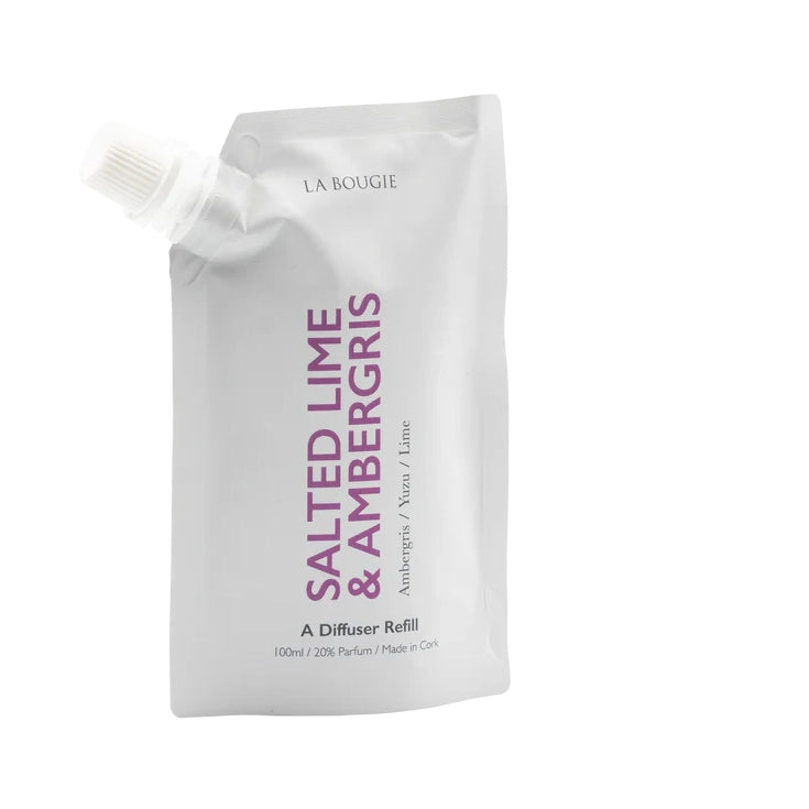 Salted Lime & Ambergris Room Diffuser Refill