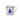 Mindy Brownes Interiors- Midnight Blue & Red Berry Christmas Cups Set- SHM009 - Blue and White Christmas Tree Cup