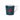Mindy Brownes Interiors- A Christmas Wish Cup 1- Red Reindeer on Green Background