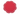 Scalloped Embroidered Leaf Placemat - Red