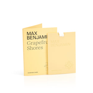 Max Benjamin Scented Card - Grapefruit Shores