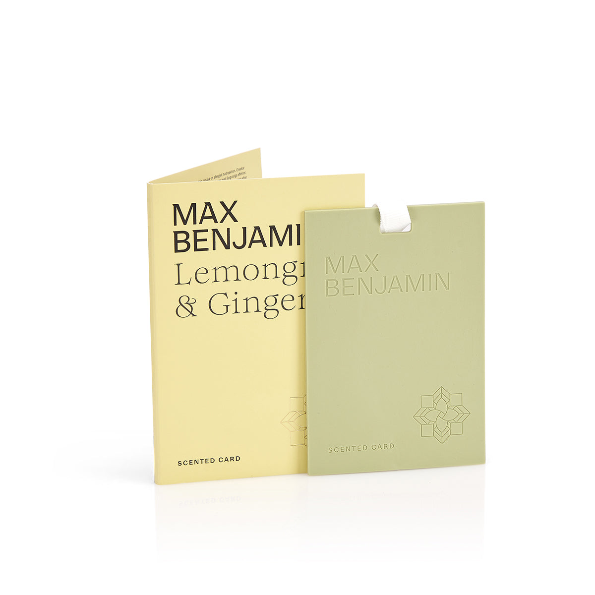 Max Benjamin Scented Card - Lemongrass and Ginger