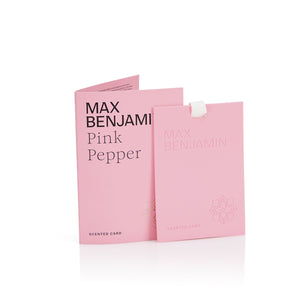 Max Benjamin Scented Card - Pink Pepper